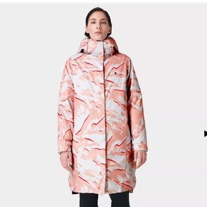 NWT Sweaty Betty Climate 3 in 1 Ski Jacket (Pink Peaks Print M)